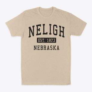 Neligh Nebraska Classic Established Classic Dad T-Shirt