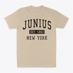 Junius New York Classic Established Classic Dad T-Shirt