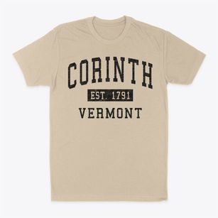 Corinth Vermont Classic Established Classic Dad T-Shirt