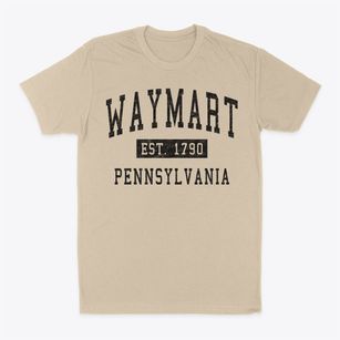 Waymart Pennsylvania Classic Established Classic Dad T-Shirt