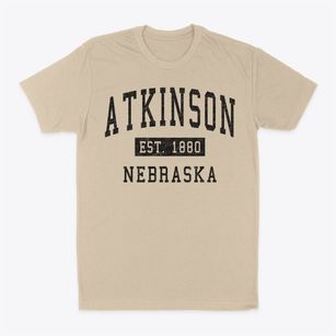 Atkinson Nebraska Classic Established Classic Dad T-Shirt