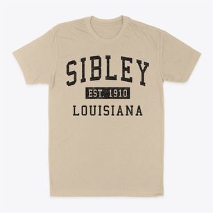 Sibley Louisiana Classic Established Classic Dad T-Shirt