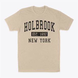 Holbrook New York Classic Established Classic Dad T-Shirt