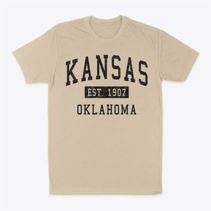 Kansas Oklahoma Classic Established Classic Dad T-Shirt