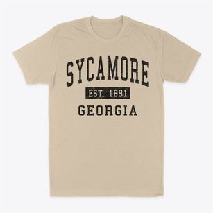 Sycamore Georgia Classic Established Classic Dad T-Shirt