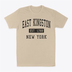 East Kingston New York Classic Established Classic Dad T-Shirt