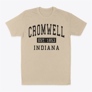 Cromwell Indiana Classic Established Classic Dad T-Shirt