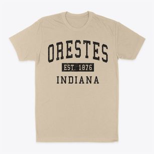 Orestes Indiana Classic Established Classic Dad T-Shirt
