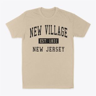 New Village New Jersey Classic Established Classic Dad T-Shirt