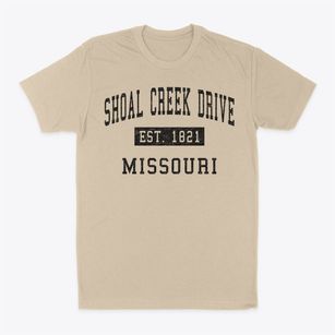 Shoal Creek Drive Missouri Classic Established Classic Dad T-Shirt