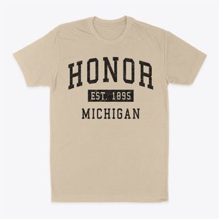 Honor Michigan Classic Established Classic Dad T-Shirt
