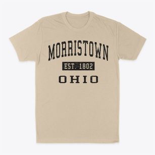 Morristown Ohio Classic Established Classic Dad T-Shirt