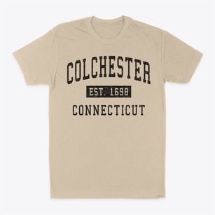 Colchester Connecticut Classic Established Classic Dad T-Shirt