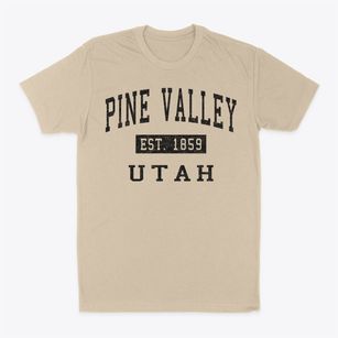 Pine Valley Utah Classic Established Classic Dad T-Shirt
