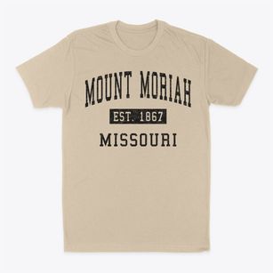 Mount Moriah Missouri Classic Established Classic Dad T-Shirt