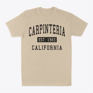 Carpinteria California Classic Established Classic Dad T-Shirt