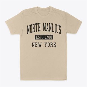 North Manlius New York Classic Established Classic Dad T-Shirt