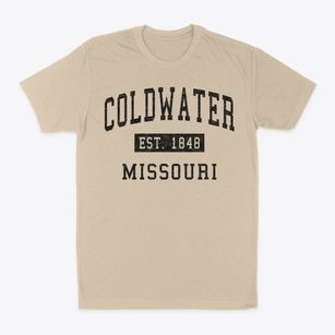 Coldwater Missouri Classic Established Classic Dad T-Shirt
