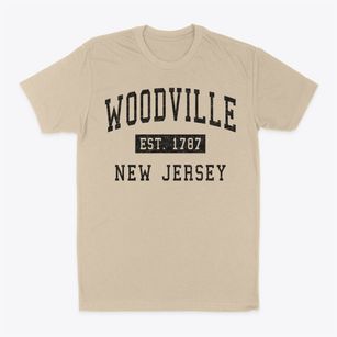 Woodville New Jersey Classic Established Classic Dad T-Shirt