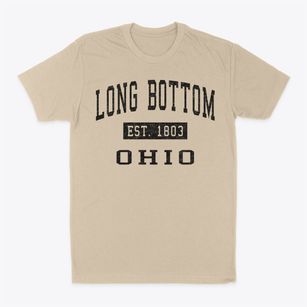 Long Bottom Ohio Classic Established Classic Dad T-Shirt