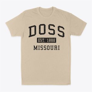 Doss Missouri Classic Established Classic Dad T-Shirt
