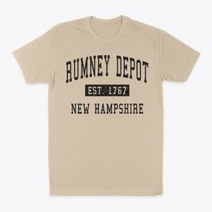 Rumney Depot New Hampshire Classic Established Classic Dad T-Shirt