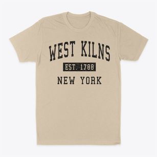 West Kilns New York Classic Established Classic Dad T-Shirt