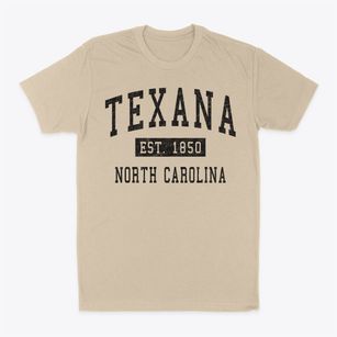Texana North Carolina Classic Established Classic Dad T-Shirt