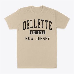 Dellette New Jersey Classic Established Classic Dad T-Shirt