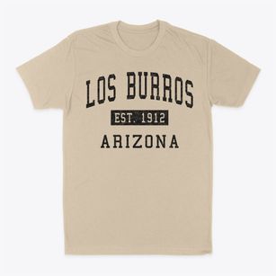 Los Burros Arizona Classic Established Classic Dad T-Shirt