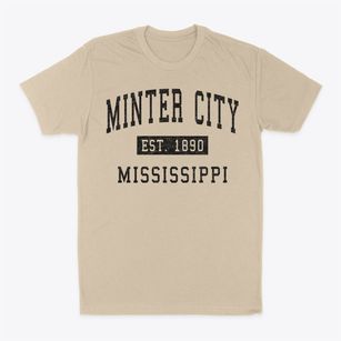 Minter City Mississippi Classic Established Classic Dad T-Shirt