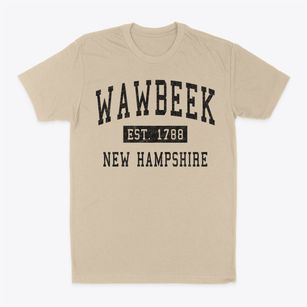 Wawbeek New Hampshire Classic Established Classic Dad T-Shirt