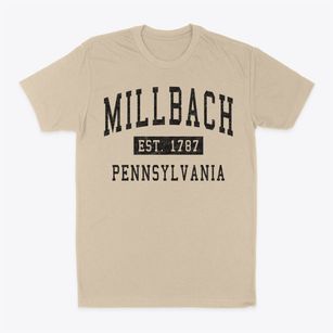Millbach Pennsylvania Classic Established Classic Dad T-Shirt