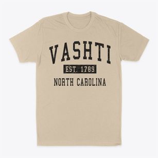 Vashti North Carolina Classic Established Classic Dad T-Shirt