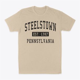Steelstown Pennsylvania Classic Established Classic Dad T-Shirt