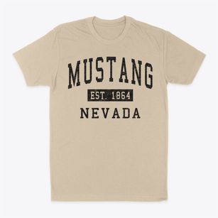 Mustang Nevada Classic Established Classic Dad T-Shirt