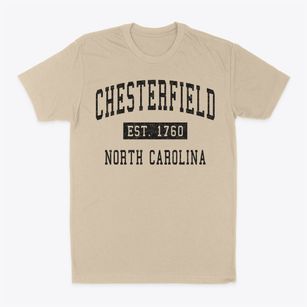 Chesterfield North Carolina Classic Established Classic Dad T-Shirt