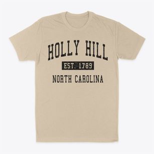 Holly Hill North Carolina Classic Established Classic Dad T-Shirt