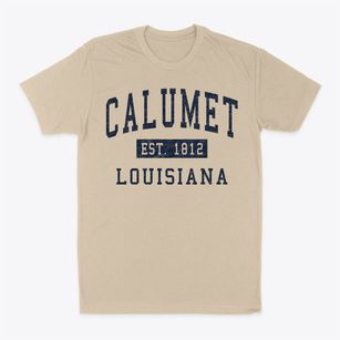 Calumet Louisiana Classic Established Classic Dad T-Shirt