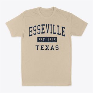 Esseville Texas Classic Established Classic Dad T-Shirt