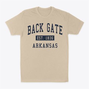Back Gate Arkansas Classic Established Classic Dad T-Shirt