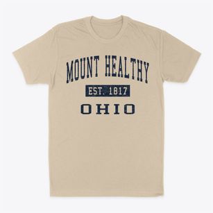 Mount Healthy Ohio Classic Established Classic Dad T-Shirt