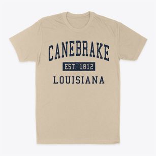 Canebrake Louisiana Classic Established Classic Dad T-Shirt