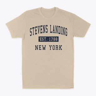 Stevens Landing New York Classic Established Classic Dad T-Shirt