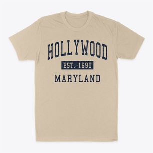 Hollywood Maryland Classic Established Classic Dad T-Shirt