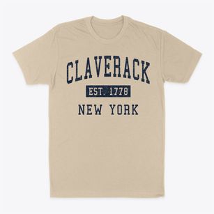 Claverack New York Classic Established Classic Dad T-Shirt