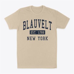 Blauvelt New York Classic Established Classic Dad T-Shirt