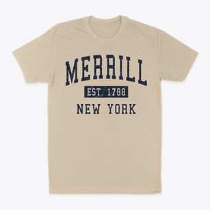 Merrill New York Classic Established Classic Dad T-Shirt