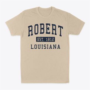 Robert Louisiana Classic Established Classic Dad T-Shirt