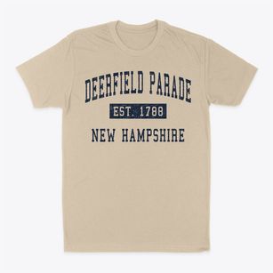 Deerfield Parade New Hampshire Classic Established Classic Dad T-Shirt